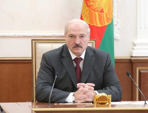 На снимке: Александр Лукашенко.Фото Максима Гучека, БелТА.