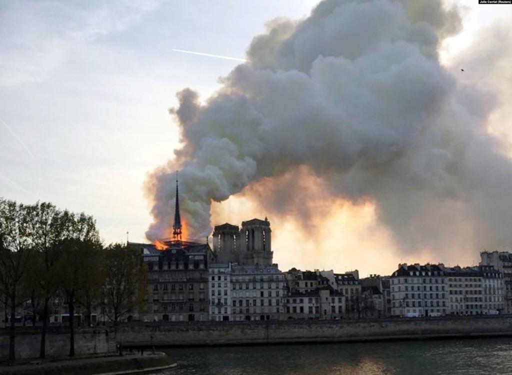 Пожар в Нотр-Даме - катастрофа для Европы
