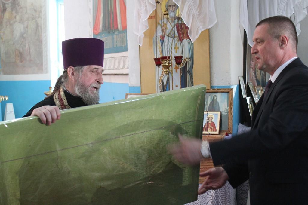Леонид Заяц принял участие в молебне в Славгороде (фото)