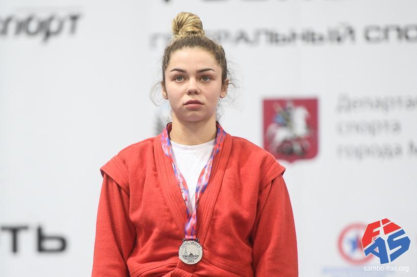 Наша землячка Анфиса Копаева завоевала серебряную медаль на Кубке мира по самбо