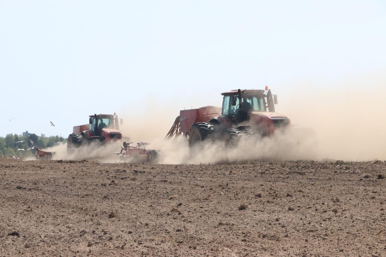 Аграрии филиала №1 «Цемагро» ОАО «Белорусский цементный завод» приступили к севу кукурузы