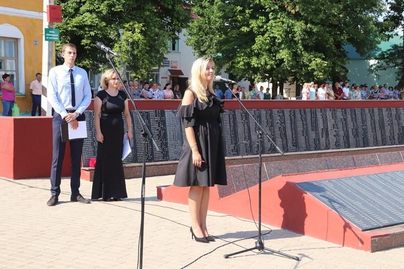 В Костюковичах 21 июня состоялся митинг-реквием в память о погибших в Великой Отечественной войне