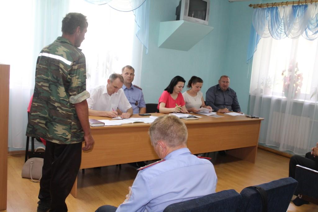 Заседание Совета ОПОП прошло в Бороньковском сельском Совете Костюковичского района