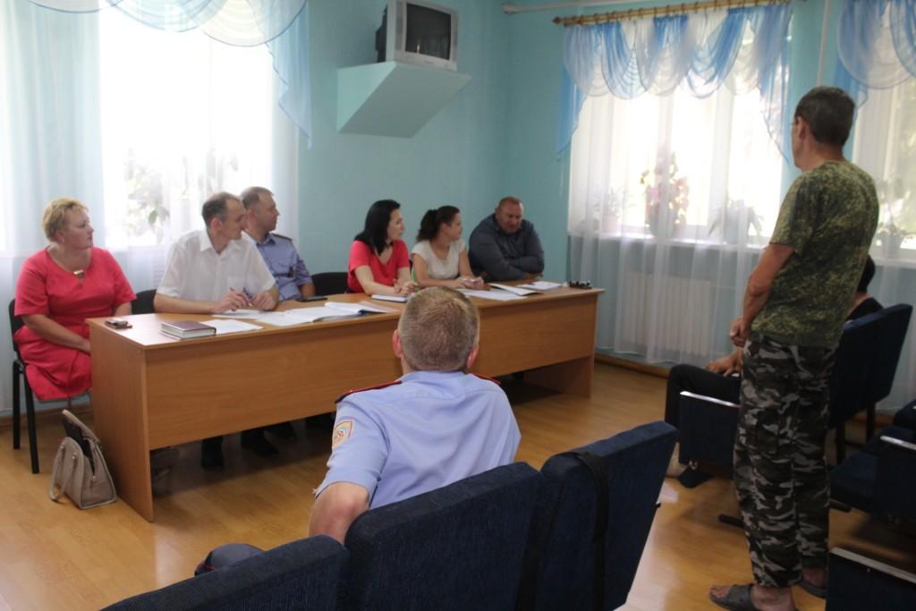 Заседание Совета ОПОП прошло в Бороньковском сельском Совете Костюковичского района