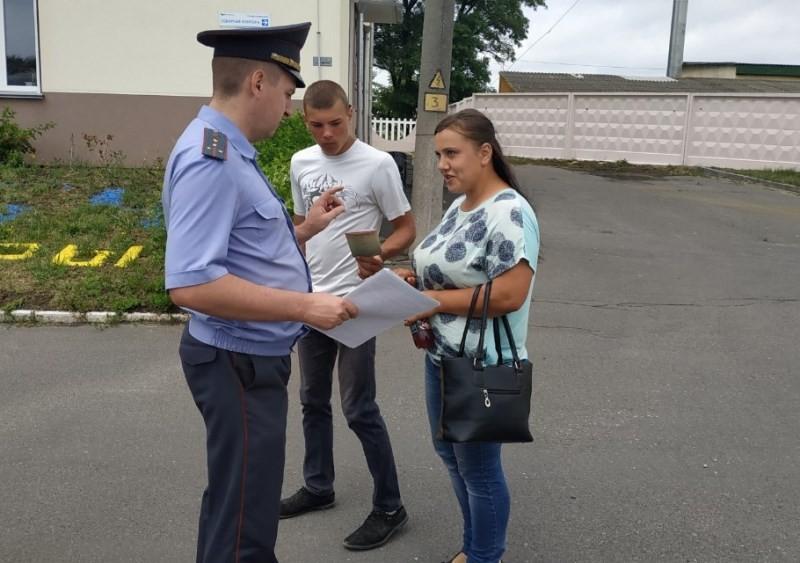 Отделом внутренних дел Костюковичского райисполкома проведена акция "Час пассажира"