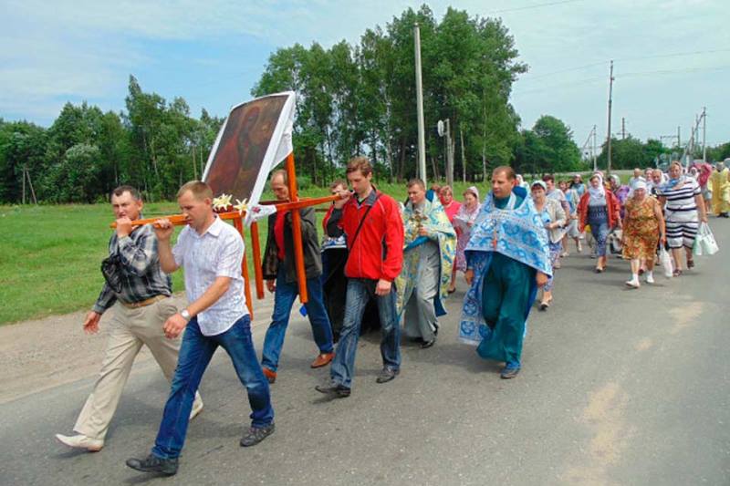 14 июля состоится 7-й Крестный ход в честь иконы Божией Матери Казанской по маршруту Прусино-Костюковичи-Прусино