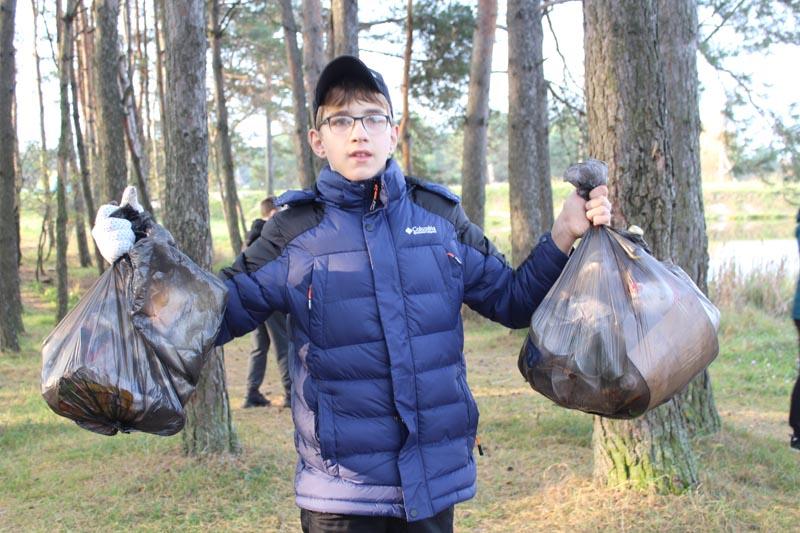 В Костюковичах прошла акция "Чистый лес" (+ фото)