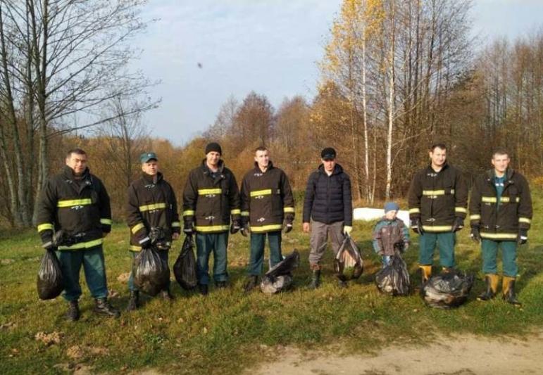 В Костюковичах прошла акция "Чистый лес" (+ фото)