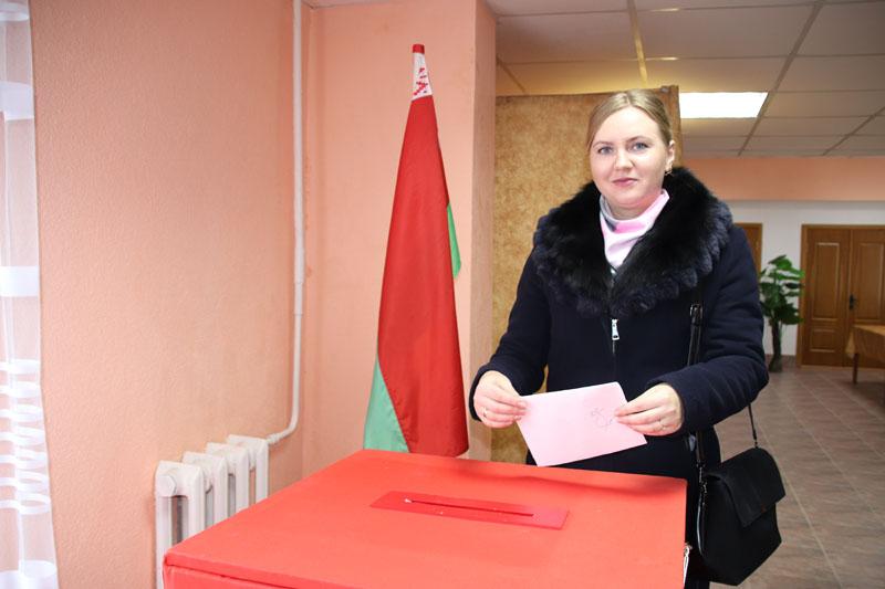В Костюковичах досрочно отдали первый голос на парламентских выборах