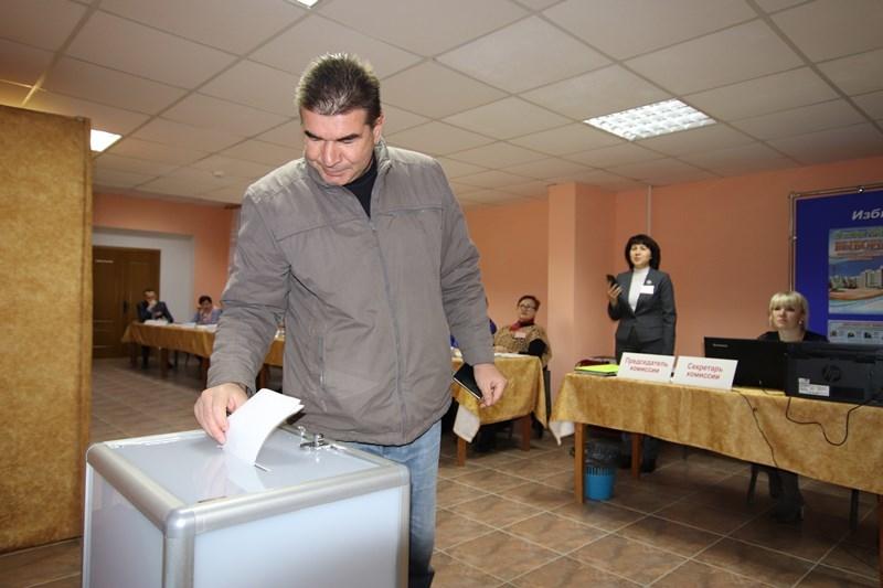 В Костюковичском районе голосование проходит на 20 избирательных участках: Один из них участок № 44