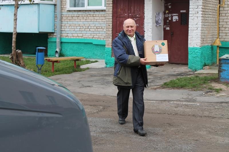 На Костюковичском участке для голосования № 40 очень активные избиратели