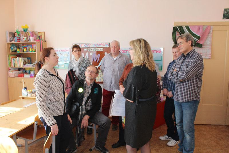 Немецкия друзья продолжают посещать социальные объекты Костюковичского района