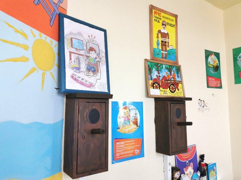 Первая имиджевая комната МЧС открылась в детском отделении Костюковичской центральной районной больницы