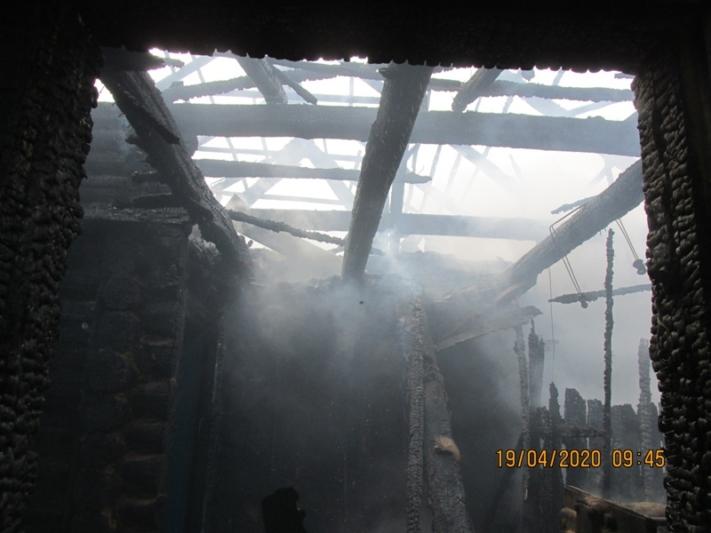 ЧП: В Костюковичах горел частный жилой дом. Пострадавших нет