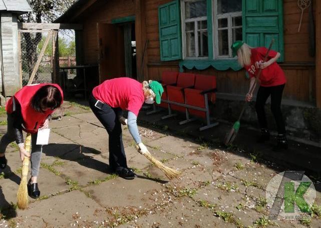 В Костюковичском районе волонтеры БРСМ проводят "Неделю добра"