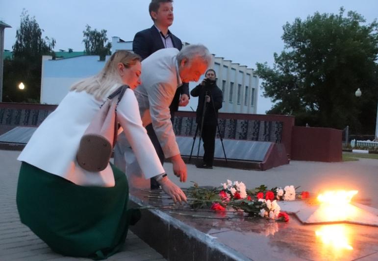 В Костюковичах почтили память погибших в годы Великой Отечественной войны