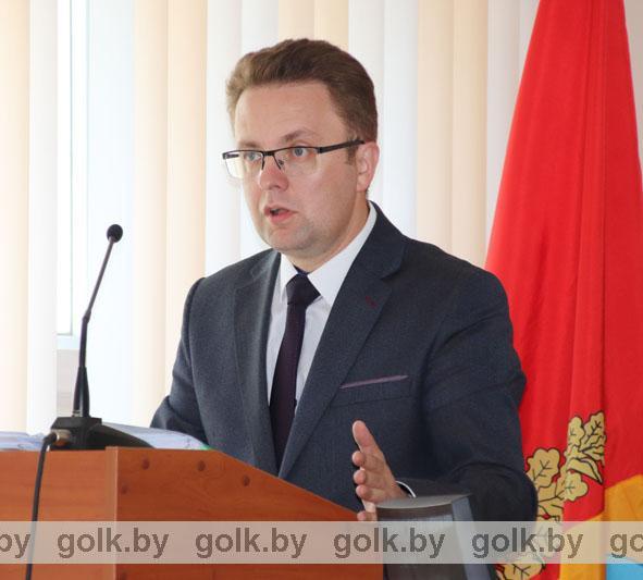 Заместитель председателя по экономике Могилевского облисполкома Руслан Страхар посетил Костюковичский район