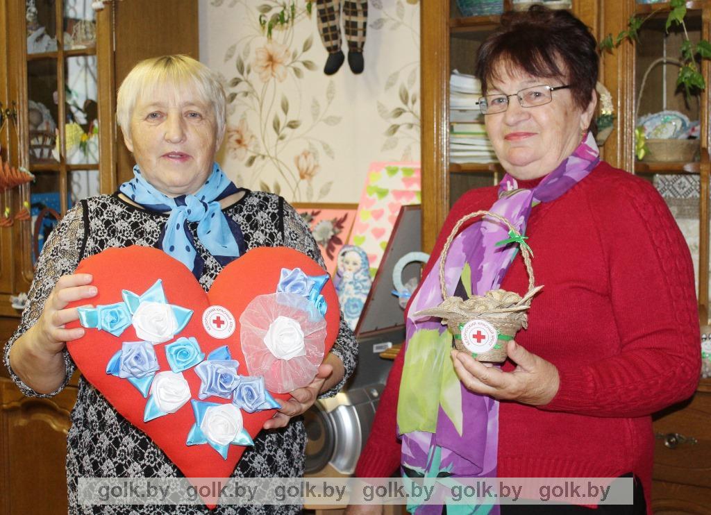 Пожилые люди из Костюковичей приняли участие в конкурсе Красного Креста