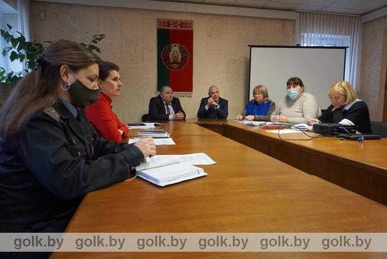 В Костюковичах состоялись заседания Координационного совета по выполнению требований Декрета №18 и КДН