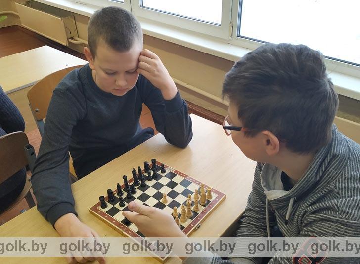 В  Костюковичской районной гимназии прошли соревнования по шахматам