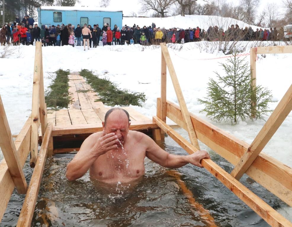 19 января в Костюковичах отметят Крещение Господне