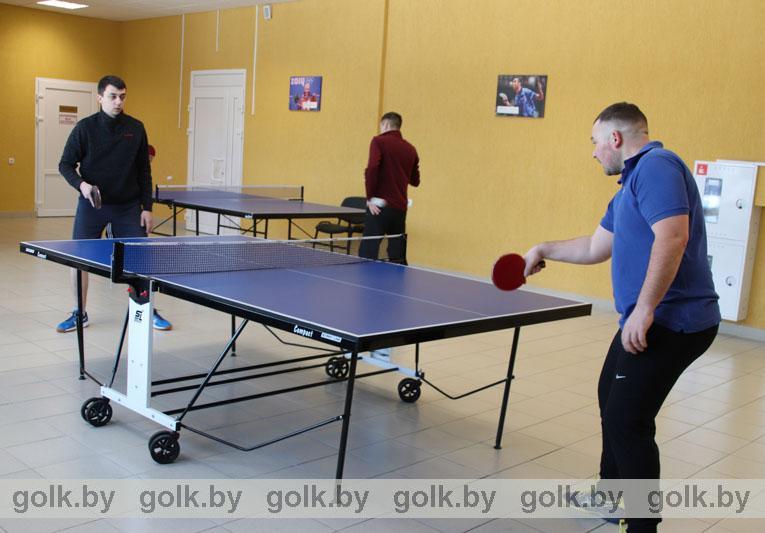 Работники Костюковичского лесхоза сразились в соревнованиях по настольному теннису
