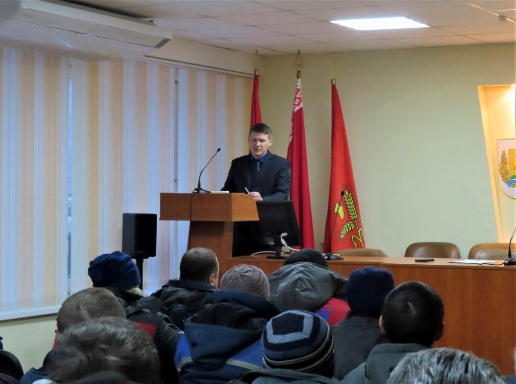 Делегат VI ВНС Александр Сапсалёв проводит встречи с работниками структурных подразделений предприятия