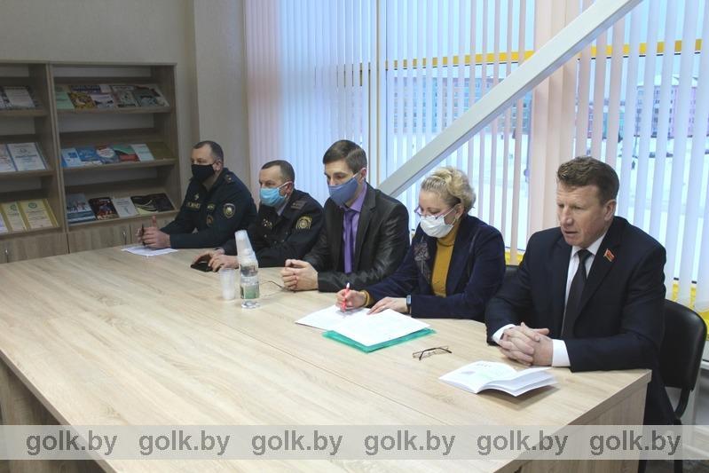 Делегаты ВНС от Костюковичского района провели встречи с населением