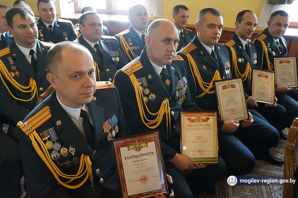 Начальник Костюковичского РОВД Игорь Давидович удостоен награды