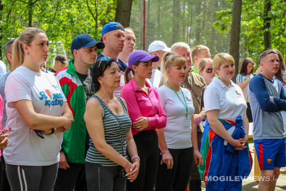 Представители Костюковичского района приняли участие в областном турслете