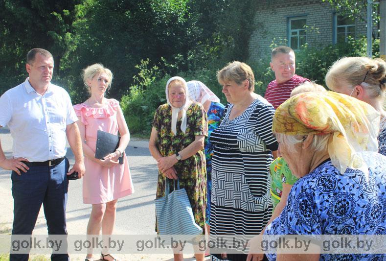 Александр Горбачевский провел выездной прием граждан в Костюковичском районе
