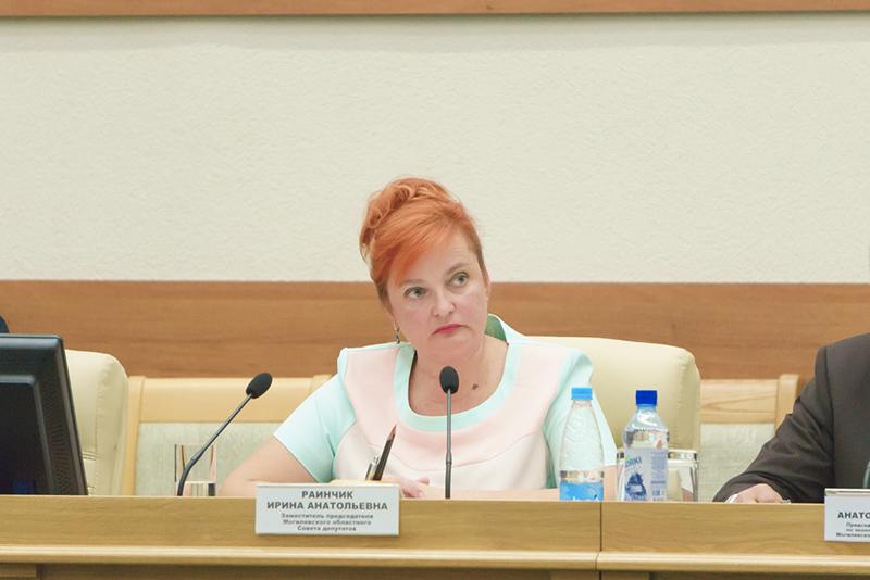 Ирина Раинчик избрана председателем Могилевского областного Совета депутатов