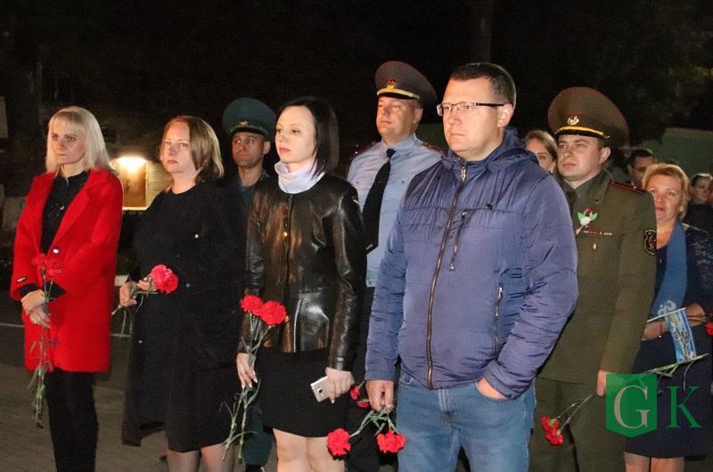 Участников республиканского автопробега «Символ единства» встречали в Костюковичах. Фото