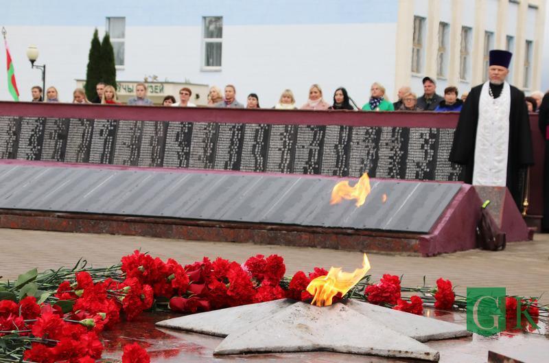 Костюковичи отметили 78-ю годовщину освобождения от немецко-фашистских захватчиков. Фото