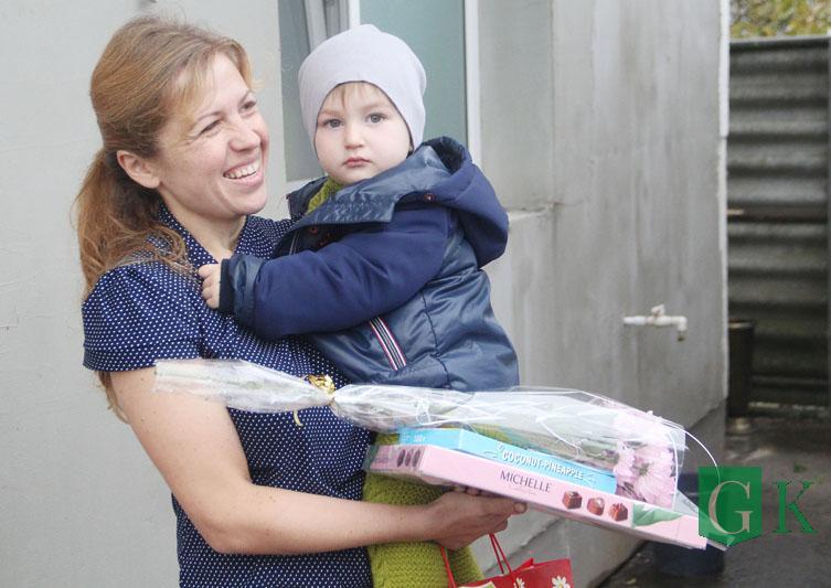Многодетных матерей чествовали в День матери в Костюковичах. Фото