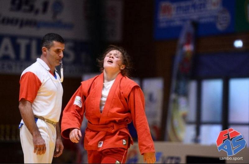 Костюковчанка Полина Бурачкова завоевала серебро на первенстве мира по самбо в Греции
