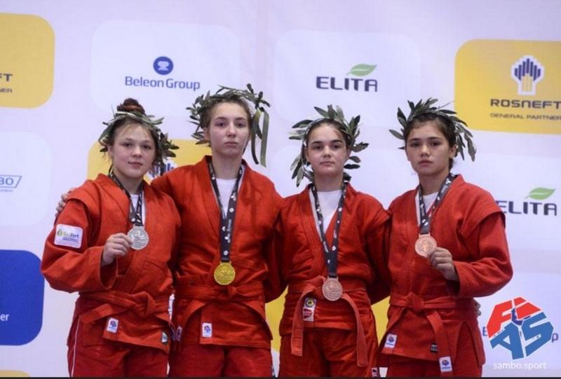 Костюковчанка Полина Бурачкова завоевала серебро на первенстве мира по самбо в Греции