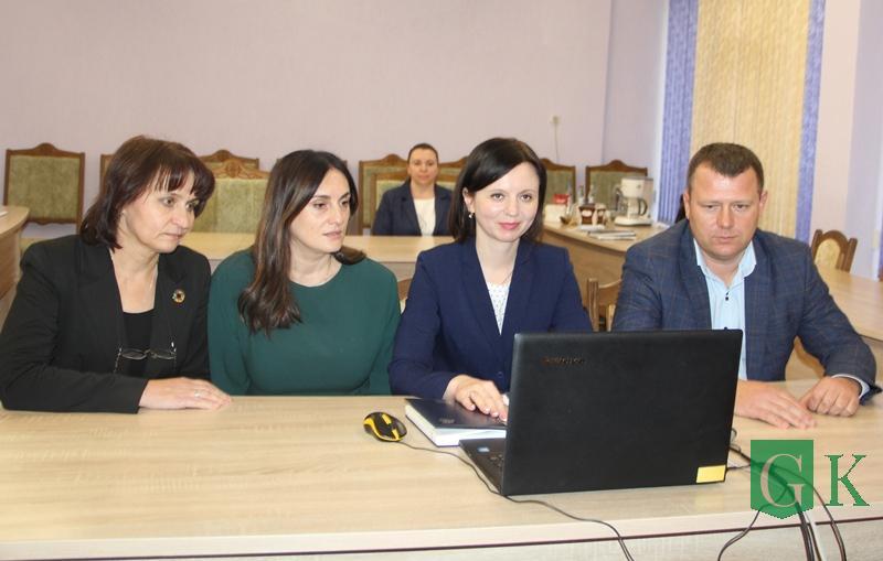 В режиме видеоконференции прошла встреча двух администраций городов Дитценбах и Костюковичи
