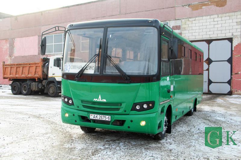 Автопарк № 8 города Костюковичи пополнился новым автобусом