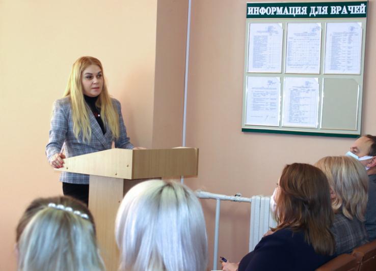 Фоторепортаж: В Костюковичах подвели итоги деятельности центральной районной больницы за 2021 год