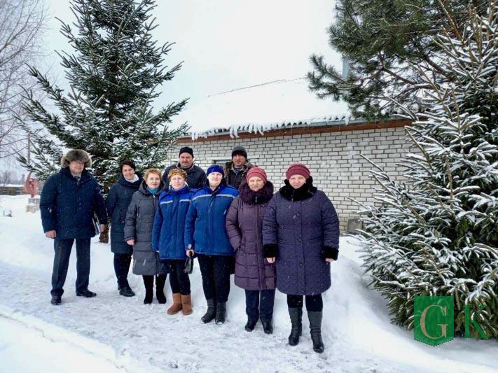 Представители районной власти вновь отправились на встречу с жителями деревни Видуйцы