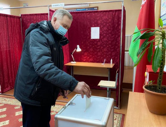 Голосование на референдуме активно проходит в Костюковичском районе
