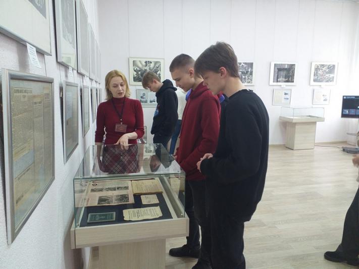 Костюковичские школьники посетили музей имени П. В. Масленикова
