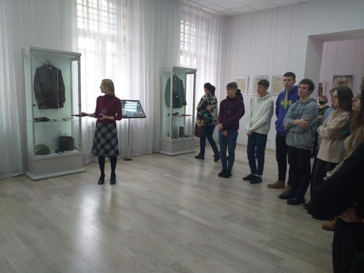 Костюковичские школьники посетили музей имени П. В. Масленикова