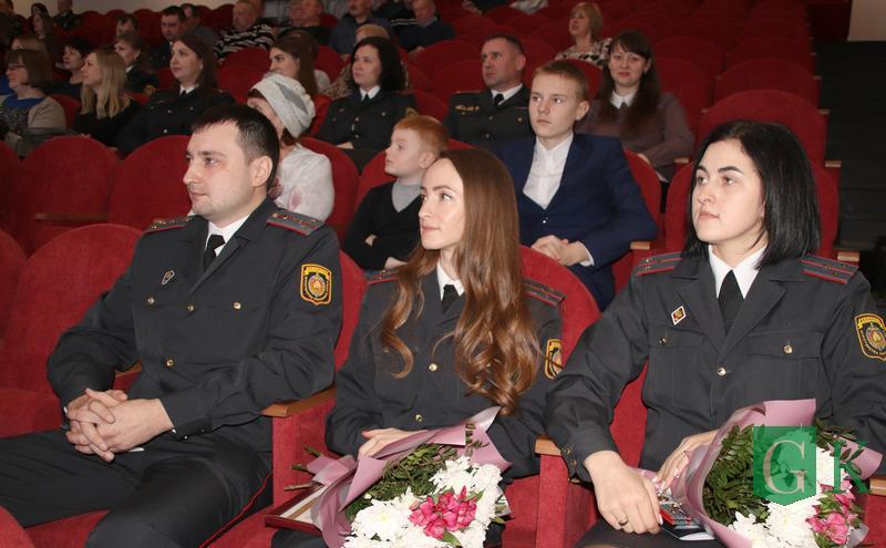 Торжественное собрание, посвященное Дню милиции, прошло в Костюковичах