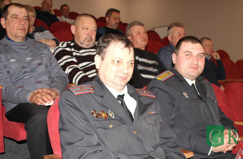 Торжественное собрание, посвященное Дню милиции, прошло в Костюковичах