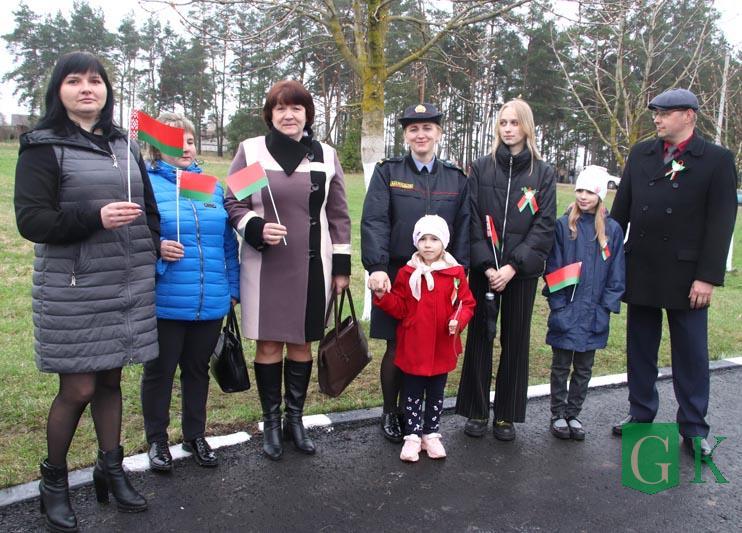 Молодежный патриотический автопробег "Дорогами памяти и славы" прибыл в Костюковичи