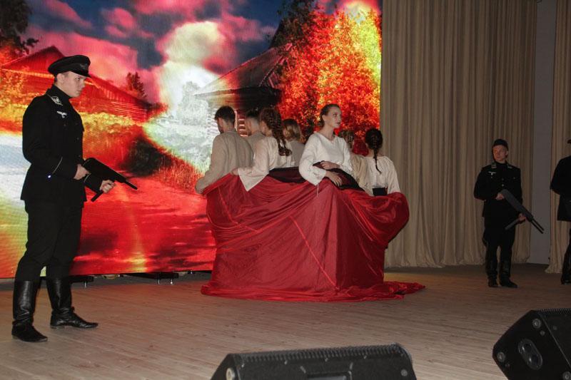 В районном Центре культуры состоялась постановка литературно-пластического спектакля под названием «Песня роднай зямлі»