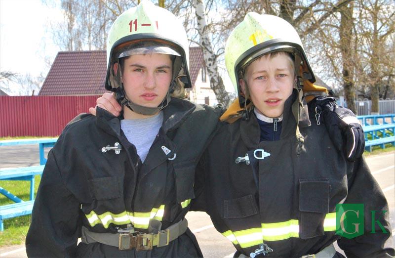 Кто представит Костюковичский район в зональных соревнованиях юных спасателей-пожарных