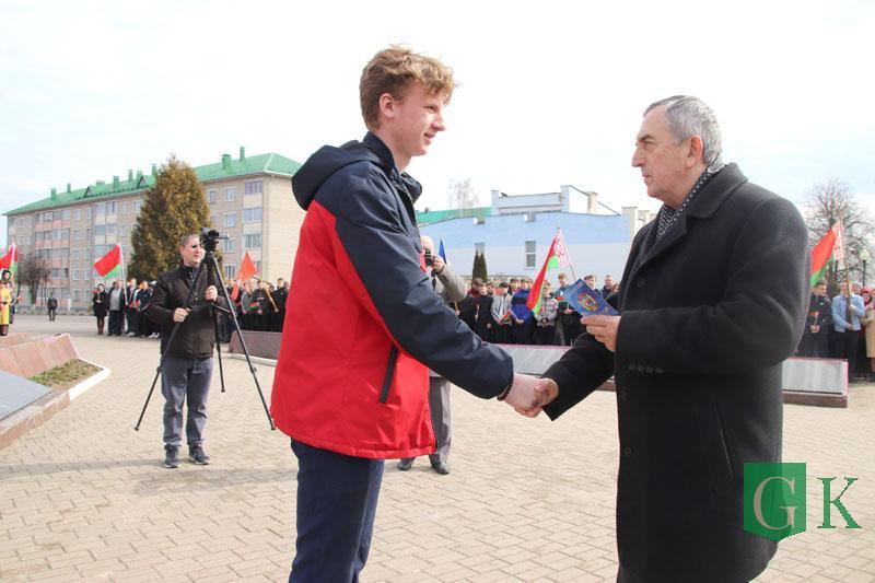 Торжественное открытие Республиканского месячника оборонно-патриотической и спортивной работы состоялось в Костюковичах